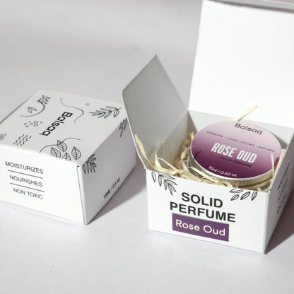 Rose Oud - Solid Perfume 15ml - Balsaq