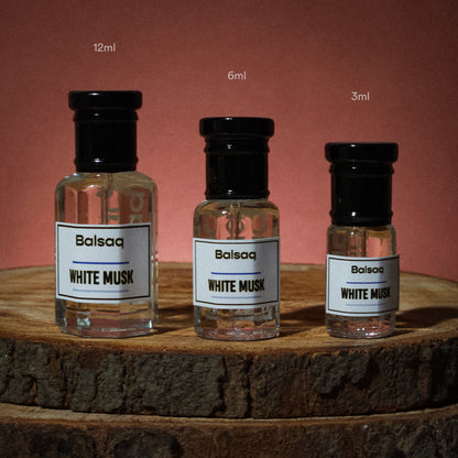 White Musk - Attar | 3ml | 6ml | 12ml - Balsaq