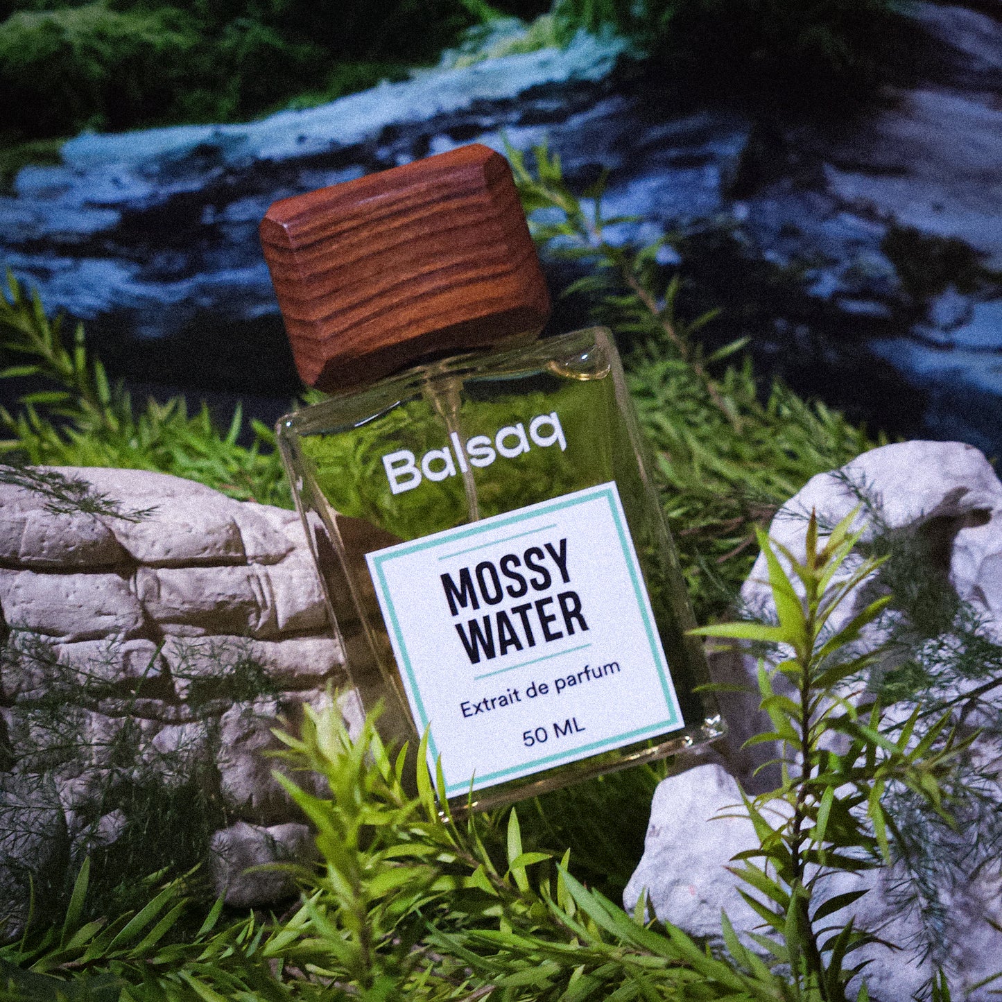 Mossy Water Perfume - 50ml Extrait De Parfum - Balsaq