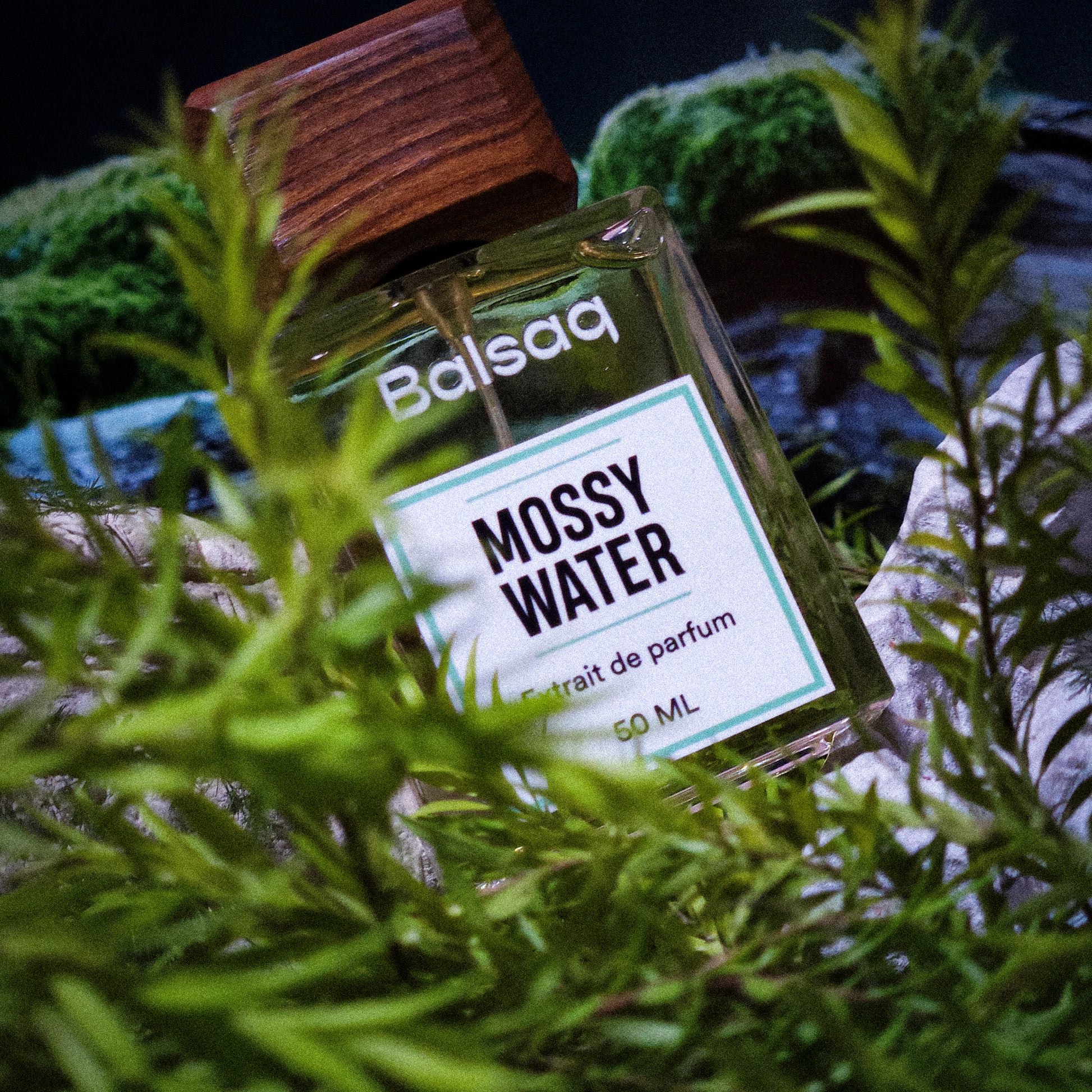 Mossy Water Perfume - 50ml Extrait De Parfum - Balsaq