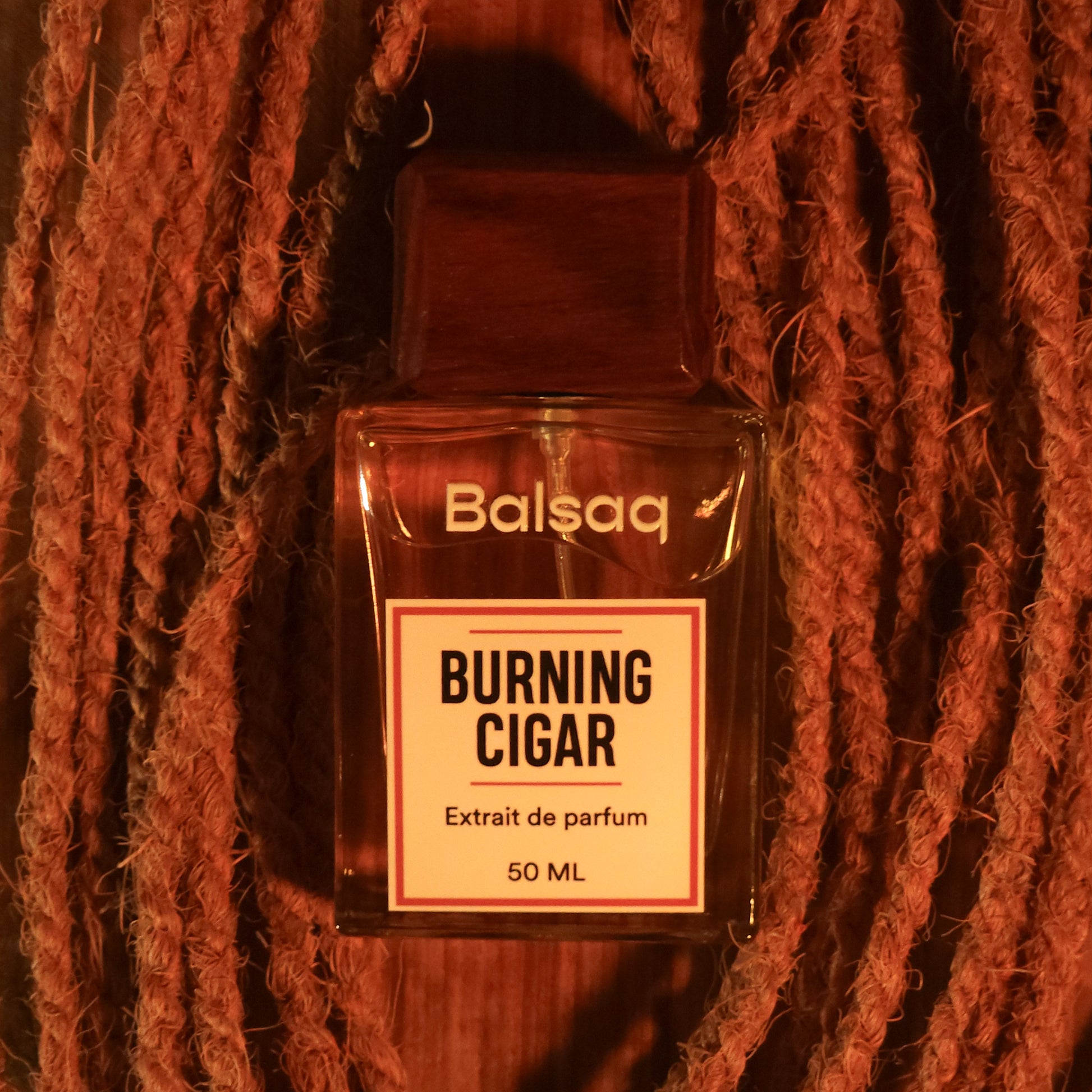 Burning Cigar Perfume - 50ml Extrait De Parfum - Balsaq