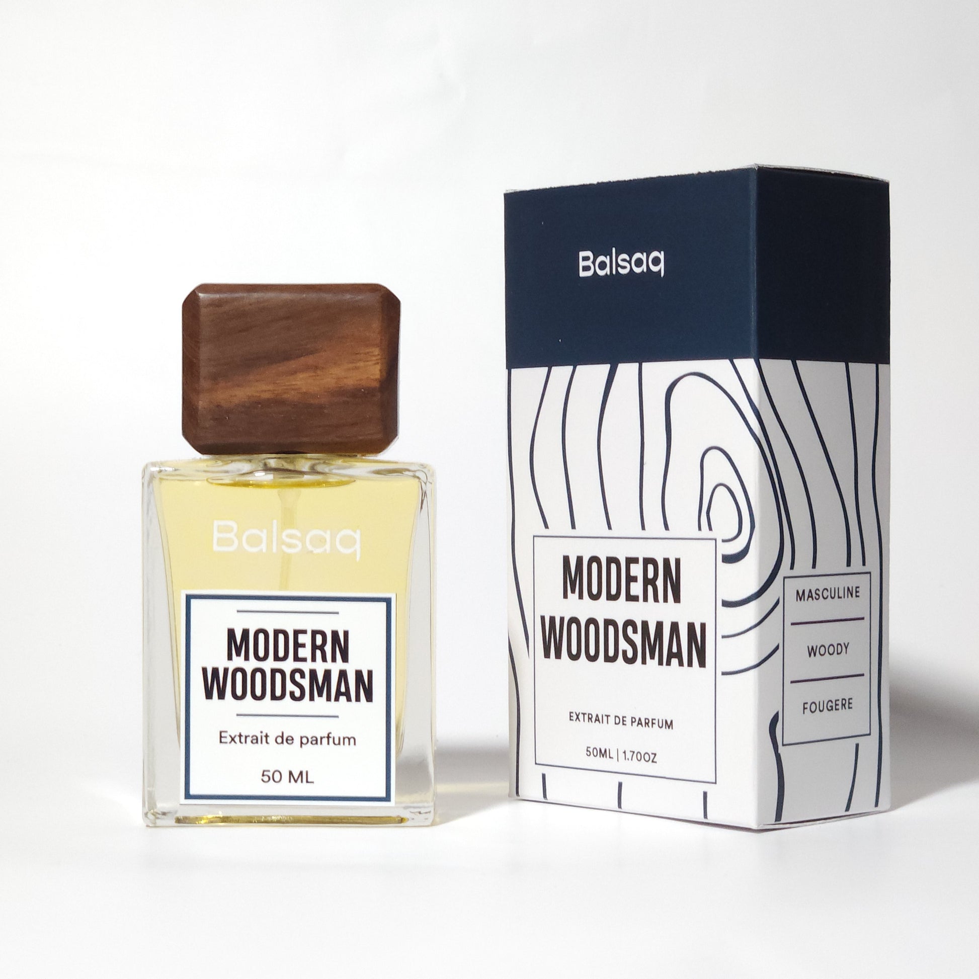 Modern Woodsman Perfume - 50ml Extrait De Parfum - Balsaq