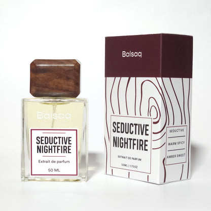 Seductive Nightfire Perfume - 50ml Extrait De Parfum - Balsaq