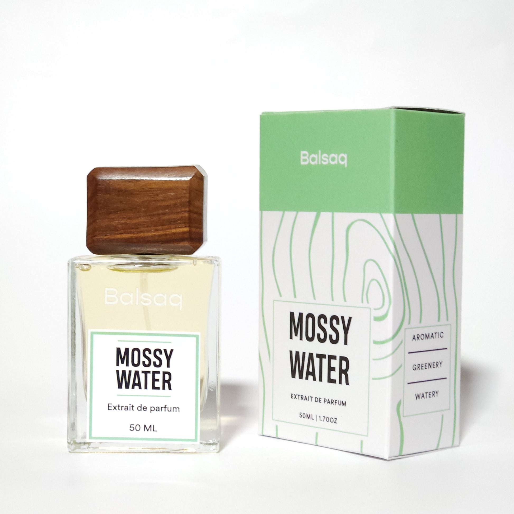 Mossy Water Perfume - 50ml Extrait De Parfum - Balsaq