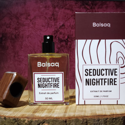 Seductive Nightfire Perfume - 50ml Extrait De Parfum - Balsaq