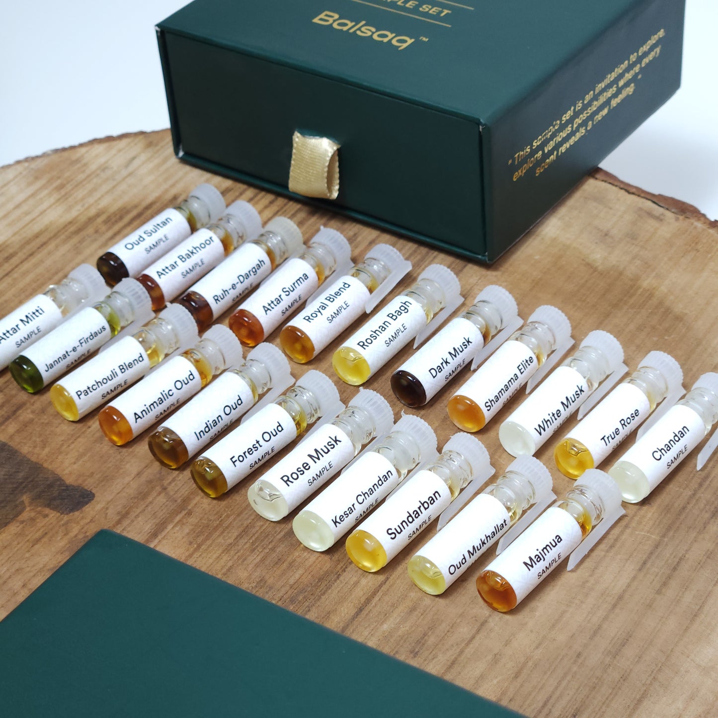 All Attar Samples set of Balsaq - 22pcs | 1ml Each