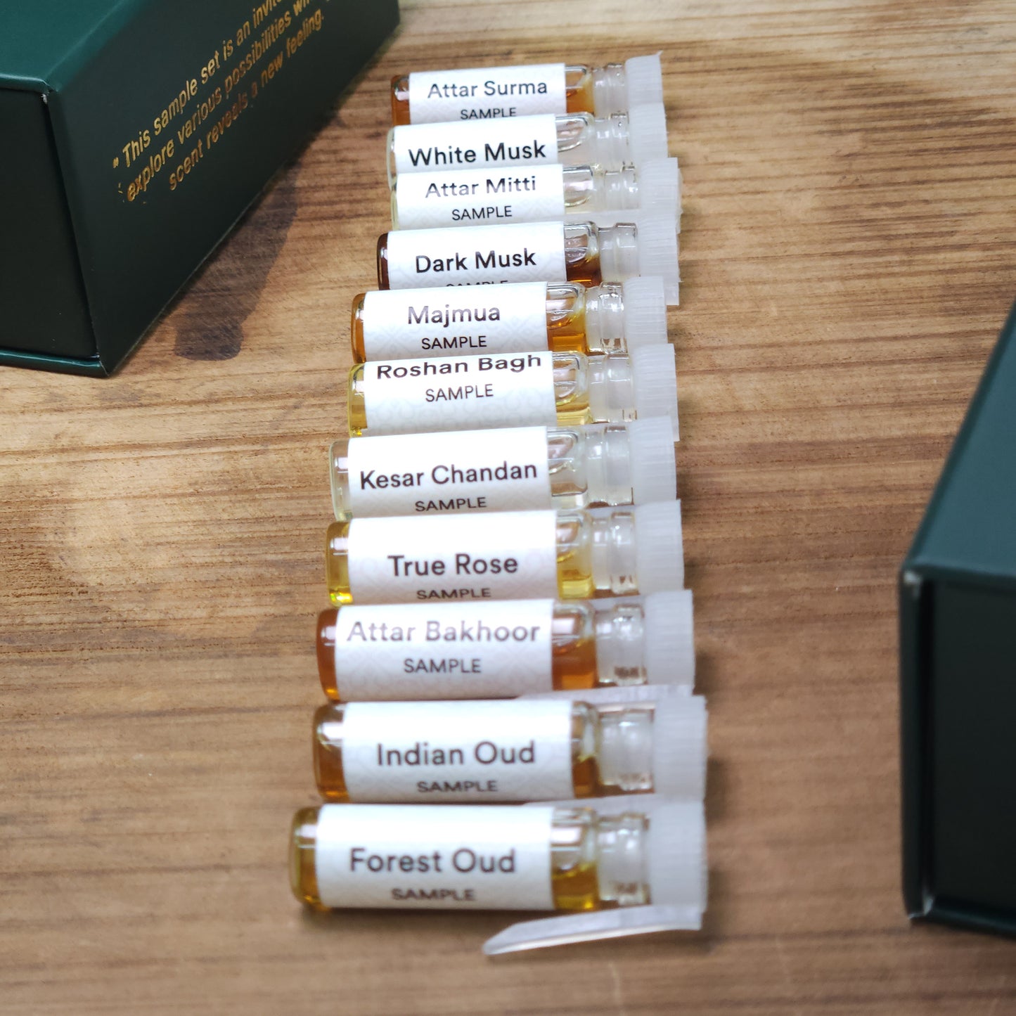 Pack of 11 | 1ml each | - Attar Samples set of Balsaq - SET 1