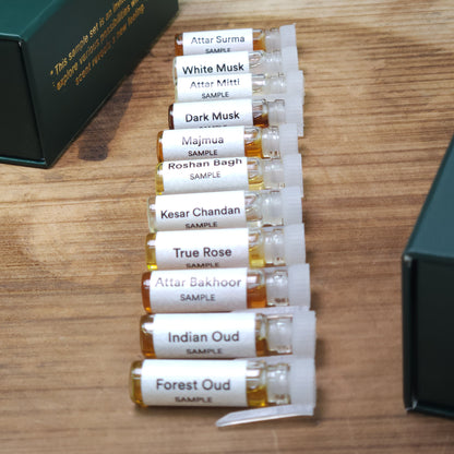 Pack of 11 | 1ml each | - Attar Samples set of Balsaq - SET 1