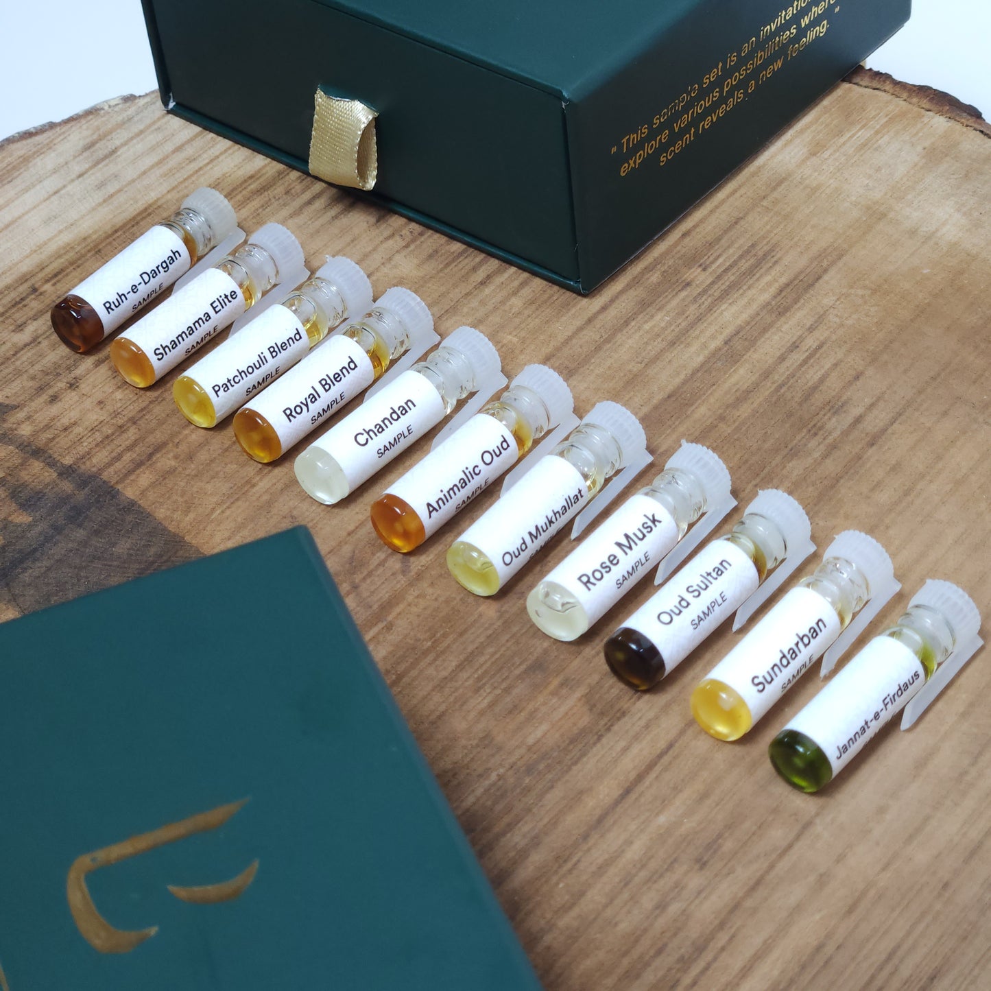 Pack of 11 | 1ml each | - Attar Samples set of Balsaq - SET 2