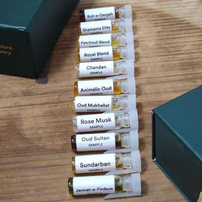 Pack of 11 | 1ml each | - Attar Samples set of Balsaq - SET 2