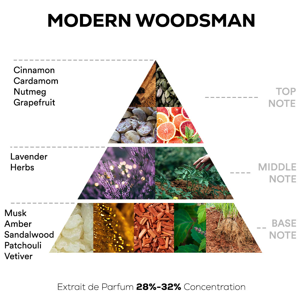 Modern Woodsman Perfume - 50ml Extrait De Parfum